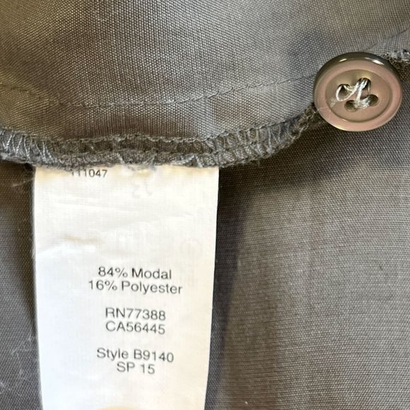 Madewell Tunic Dress in Olive Green Modal Blend, Sz S, EUC - Picture 11 of 12